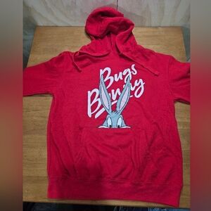 Looney Tunes Bugs Bunny Red Hoodie Youth M (7–9) | Charity Listing